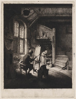 KG 04267
<br/>
Schilder in zijn atelier
<br/>
<em>Ostade, Adriaen van (1610-1684)</em>
